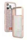Onegif Apple iPhone 17 Pro Max Bright Simli Kapak - Pembe