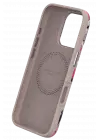 Onegif iPhone 15 Pro Flower Series Magsafe Kapak - Siyah