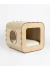 Özel Tasarım Luna MDF Kedi Evi