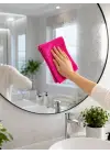 PEMBE KARELİ BEZ
