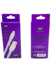 Powerway Ip02 Lightning 1Mt Usb Şarj Kablosu