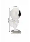 Projeksiyon Astronot Lamba Speaker Sevimli Astronot Bluetooth Hoparlör