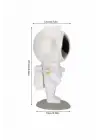Projeksiyon Astronot Lamba Speaker Sevimli Astronot Bluetooth Hoparlör