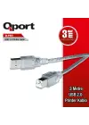 QPORT Q-PR3 USB 2.0 3M PRINTER KABLOSU