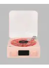 Retro Bluetooth Hoparlör PEMBE