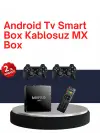 Retro Oyun Konsollu Akıllı Android TV Kutusu