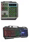 RGB Işıklı Gaming Oyuncu Klavye Q Klavye Mouse Hediyeli