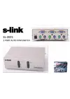 S-link SL-2021 2pc-1mn vga+ps-2 Manuel Kablolu Kvm Switch