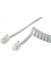 S-link SL-TEL3G 2m Telefon Ahize Beyaz Kordon