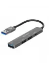 S-link SW-U322 2-USB2.0, 1-USB3.0, 1-Type-C Type-C Metal USB Hub