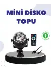Ses Duyarlı Mini Disko Küre Lamba