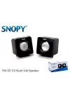 Snopy SN-121 2.0 Siyah Usb Speaker