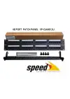 SPEED SP-CU648 48 PORT UTP CAT6 PATCH PANEL