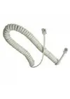 Spiral Karel Gri Pluglu Ahize Kordonu 30 cm