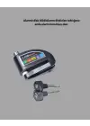 Suya Dayanıklı 110dB Alarmlı Çelik Disk Kilidi