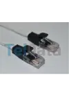 Teldata TLD-200B Cat6 2MT Beyaz Utp Patch Kablo