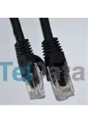Teldata TLD-3000S Cat6 30MT Siyah Utp Patch Kablo