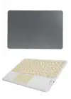 Touchpad Uyumlu Bluetooth Klavye Slim Kablosuz Wifi Q Klavye