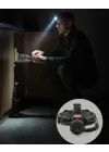 USB Type C Şarjlı Sensörlü Kafa Lambası Uzun Ömürlü Batarya