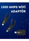 USB WiFi Adaptör – 1200 Mbps Hız
