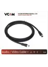 Vcom CV602-B 5mt Analog Siyah Tv Uzatma