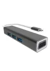 Vcom DH319 Type-C To Usb 3.0-3 Vga Çevirici