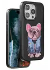 Venco iPhone 14 Pro Max Cute Desenli Kapak - Siyah