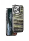 Venco Apple iPhone 14 Pro Max Wave Kapak - Koyu Kahve