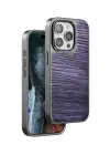 Venco iPhone 14 Pro Wave Kapak - Derin Mor
