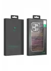 Venco iPhone 15 Pro Max Wave Kapak - Derin Mor