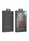 Venco iPhone 15 Pro Wave Kapak - Derin Mor