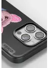 Venco iPhone 16 Pro Max Cute Desenli Kapak - Siyah