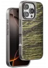 Venco Apple iPhone 16 Pro Max Wave Kapak - Koyu Kahve