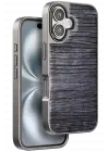 Venco iPhone 16 Wave Kapak - Derin Mor