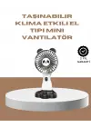 Yüksek Performanslı USB Mini Vantilatör – Panda Desenli