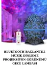 Yumurta Şeklinde Su Dalgalı Bluetooth Speaker Lamba Renkli Şarjlı