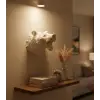 Beyaz Renk 3D Ayı Başı Duvar Dekoru