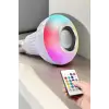 Kablosuz Bluetooth Hoparlör Led Lamba