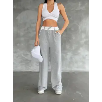 Garnili bol paça pantolon