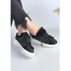 Guji Siyah Kot Bağcıklı Spor Ayakkabı