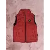 3-8 yaş cepli şişme yelek erken çocuk bordo