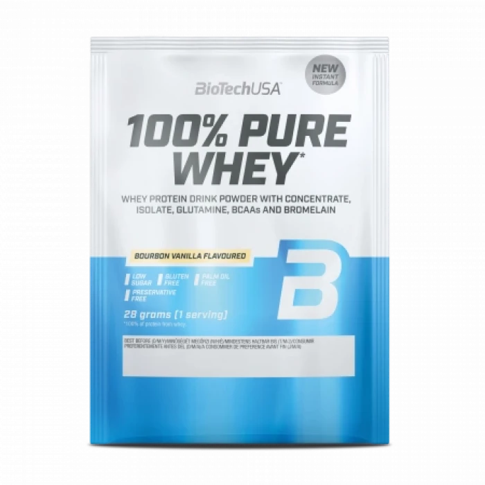 100% Pure Whey Bourbon Vanilla 28 gr