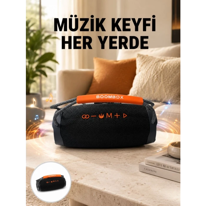 10W Çift Çıkış Güçlü Bluetooth Hoparlör Eller Serbest Yeni Nesil