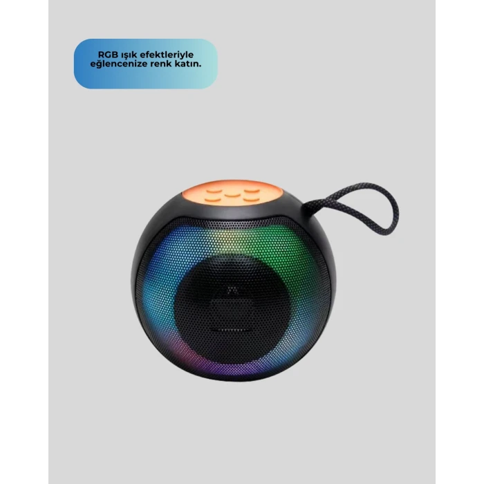 1200mAh Uzun Pil Ömürlü Bluetooth Hoparlör Yeni Nesil