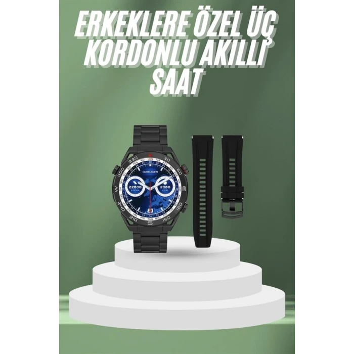 2025 Model Yuvarlak Ekran Android ve İOS Uyumlu GPS Takibi Yapabilen Akıllı Saat Yeni Nesil