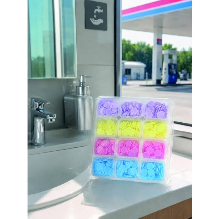 24 Adet Tek Kullanımlık Yaprak Sabun