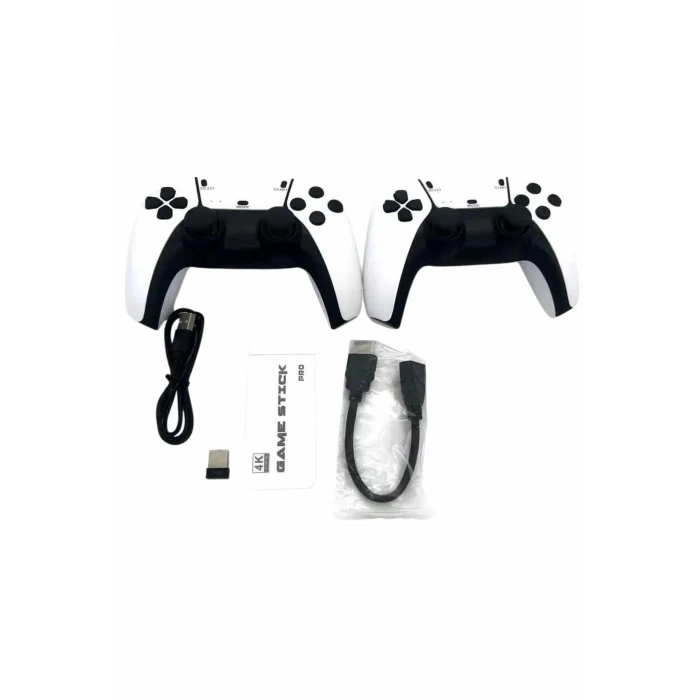 2.4 GHZ Oyun Konsolu Çift Konsol 4K Ultra Hd Game Stick