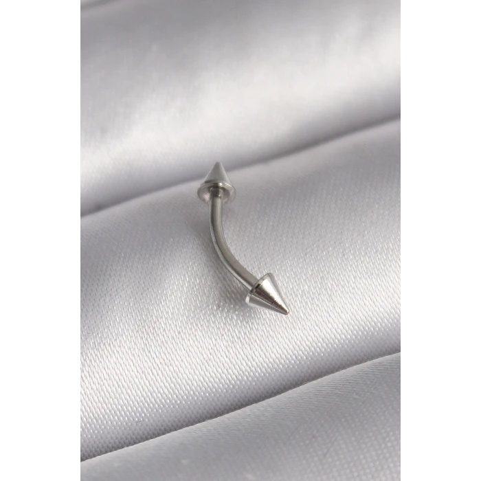 316L Çelik Gümüş Renk Çivi Model Piercing