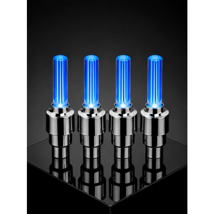 4lü LED Sibop Işığı Hareket Sensörlü Araç Lastik Sibop Lambası
