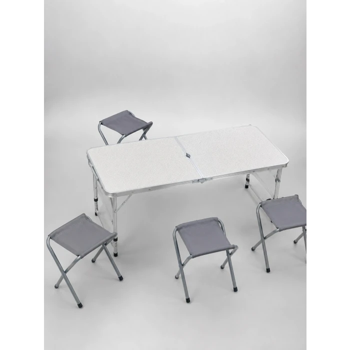 4 TABURELİ KAMP MASASI SETİ